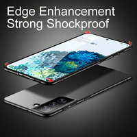 Ultra cienka obudowa tylnej obudowy komputera do Samsung Galaxy S21 S20 Fe Ultra S10 Plus A72 A52 A32 A71 A51 A31 A70 A50 A40 twarda matowa powłoka 3